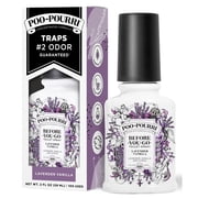 Poo~Pourri Lavender Vanilla, Lavender + Vanilla + Citrus, Before-You-Go Toilet Spray, 2 Oz