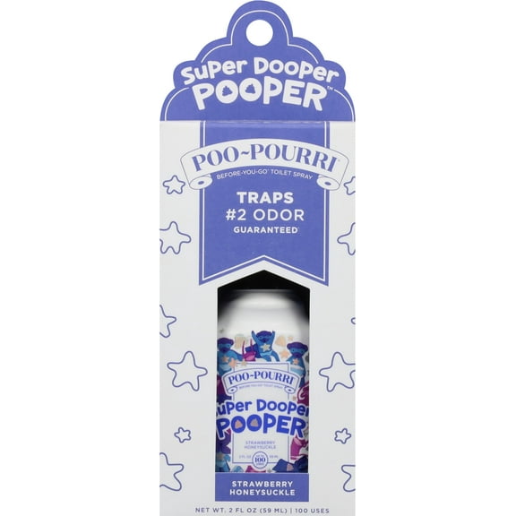 Poo-Pourri Before You Go Strawberry Honeysuckle Toilet Spray 2 fl oz