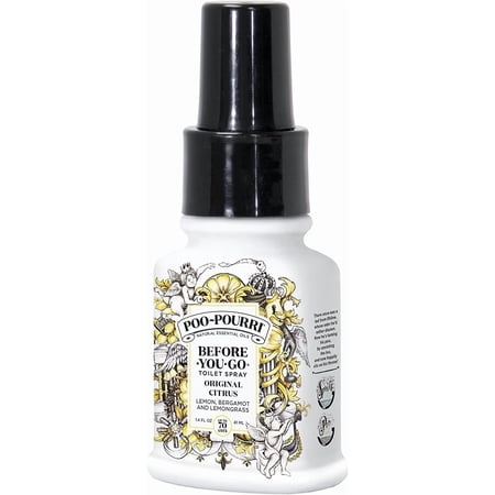 Poo-Pourri Before You Go Toilet Spray, Original Citrus, 1.4 Oz