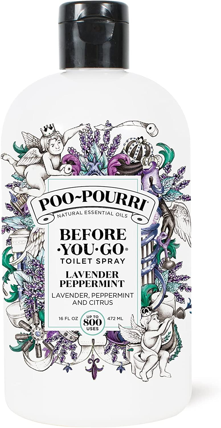 PooPourri BeforeYouGo Toilet Spray, Lavender Peppermint, Refill