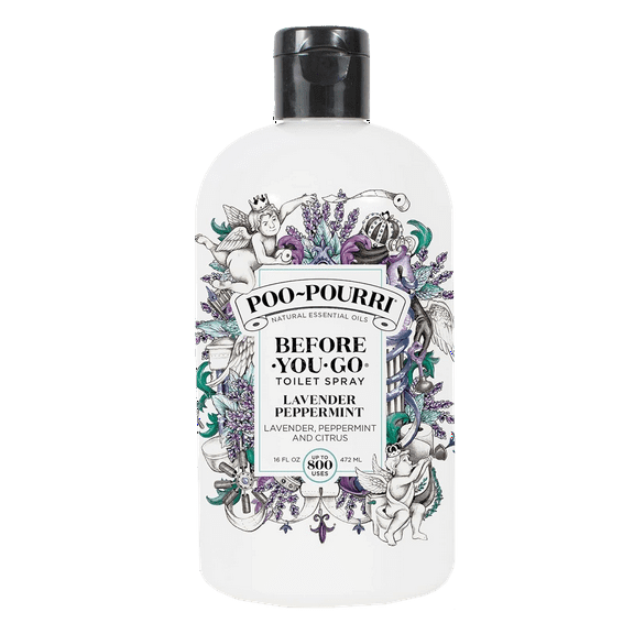 Poo-Pourri Lavender Peppermint Toilet Spray - 16 oz / Refill