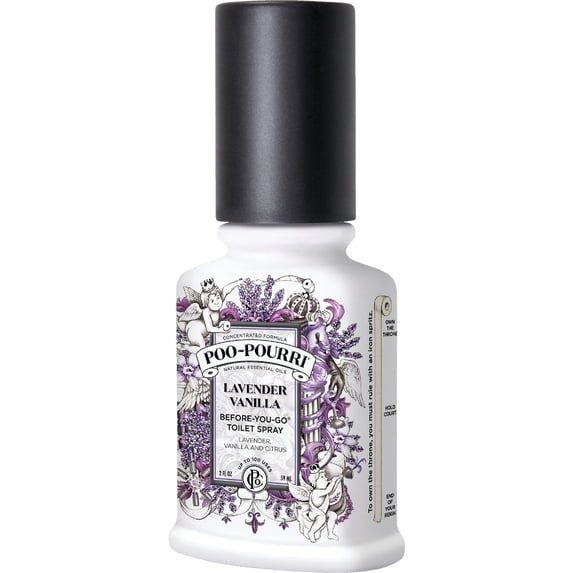 Poo-Pourri Before-You-Go Toilet Spray, Lavender Vanilla Scent, 2 oz