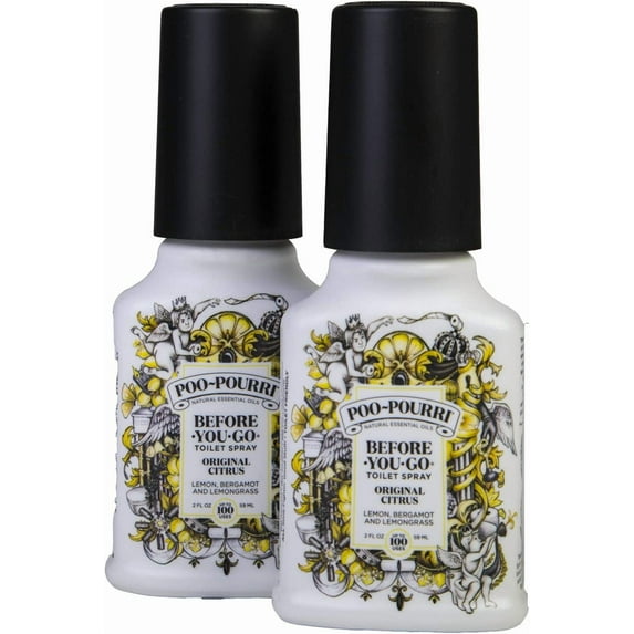 Poo-Pourri Before-You-Go Toilet Spray Original Citrus -- 2 fl oz