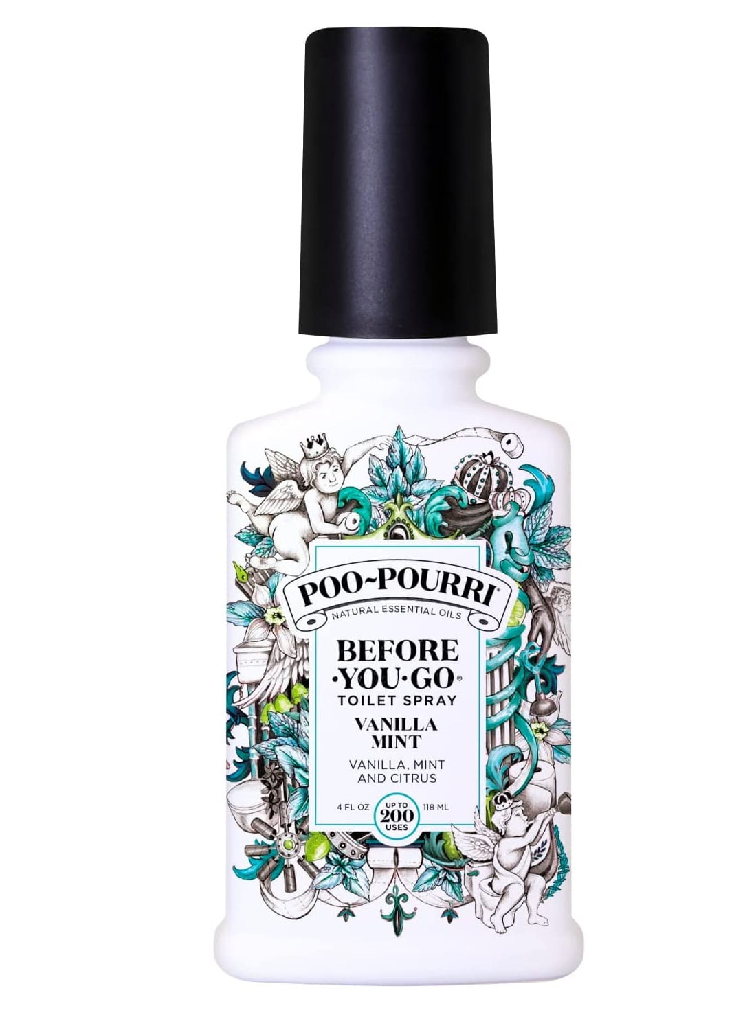 PooPourri Before You Go Toilet Spray, Vanilla Mint, 4 oz