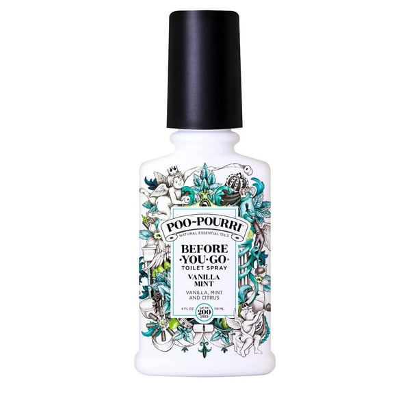 Poo-Pourri Before You Go Toilet Spray, Vanilla Mint, 4 oz