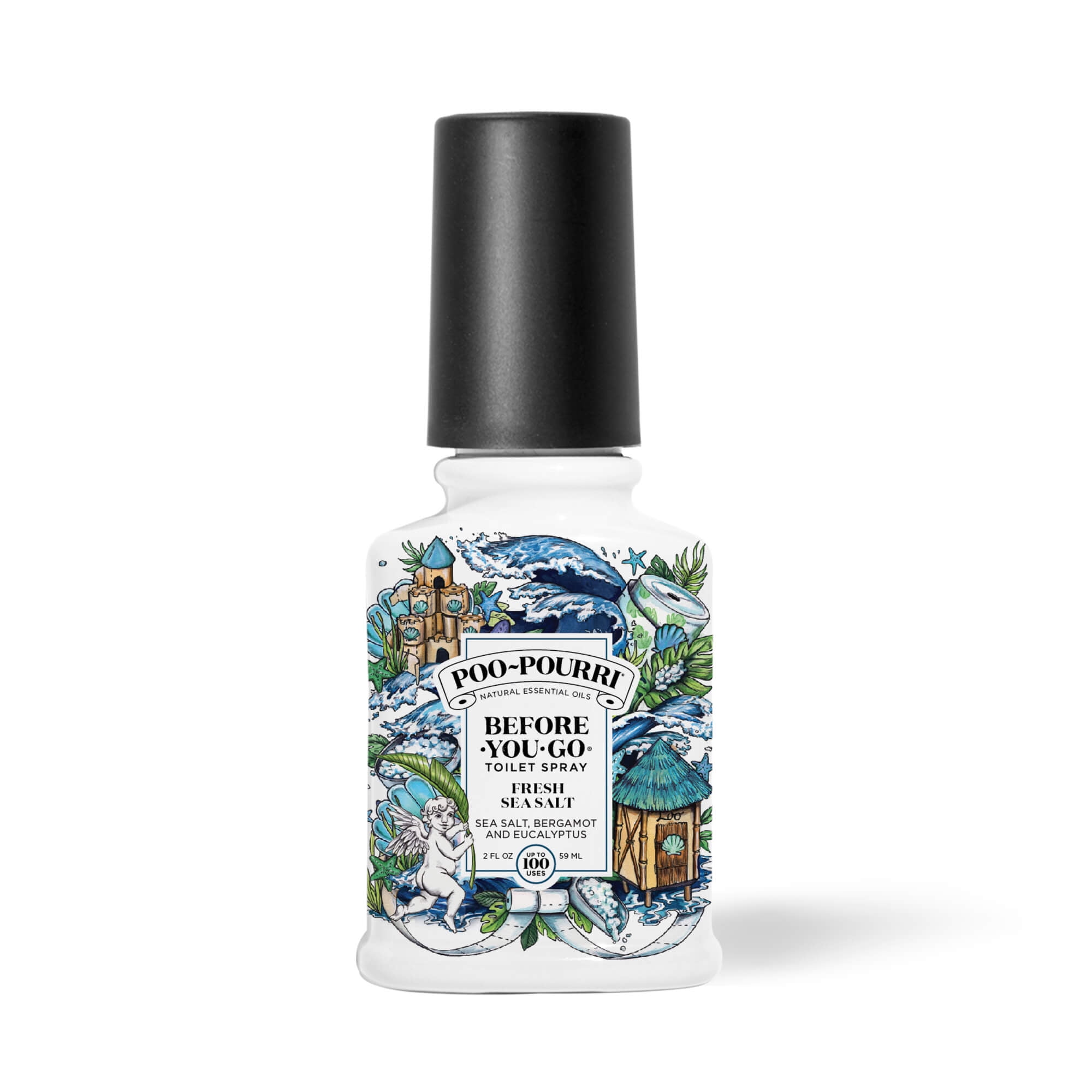 PooPourri Fresh Sea Salt 2 Fl Oz Toilet Spray