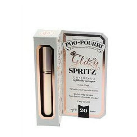 Poo-Pourri Before-You-Go Toilet Spray 10ml Glitzy Spritz Refillable Sprayer