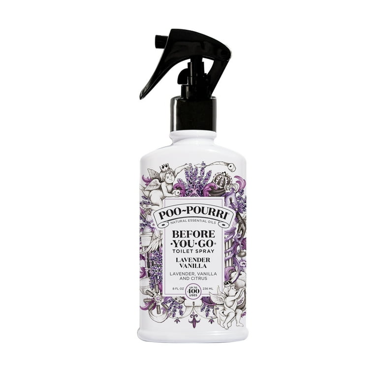 Poo Pourri Toilet Spray 4 oz Lavender Vanilla