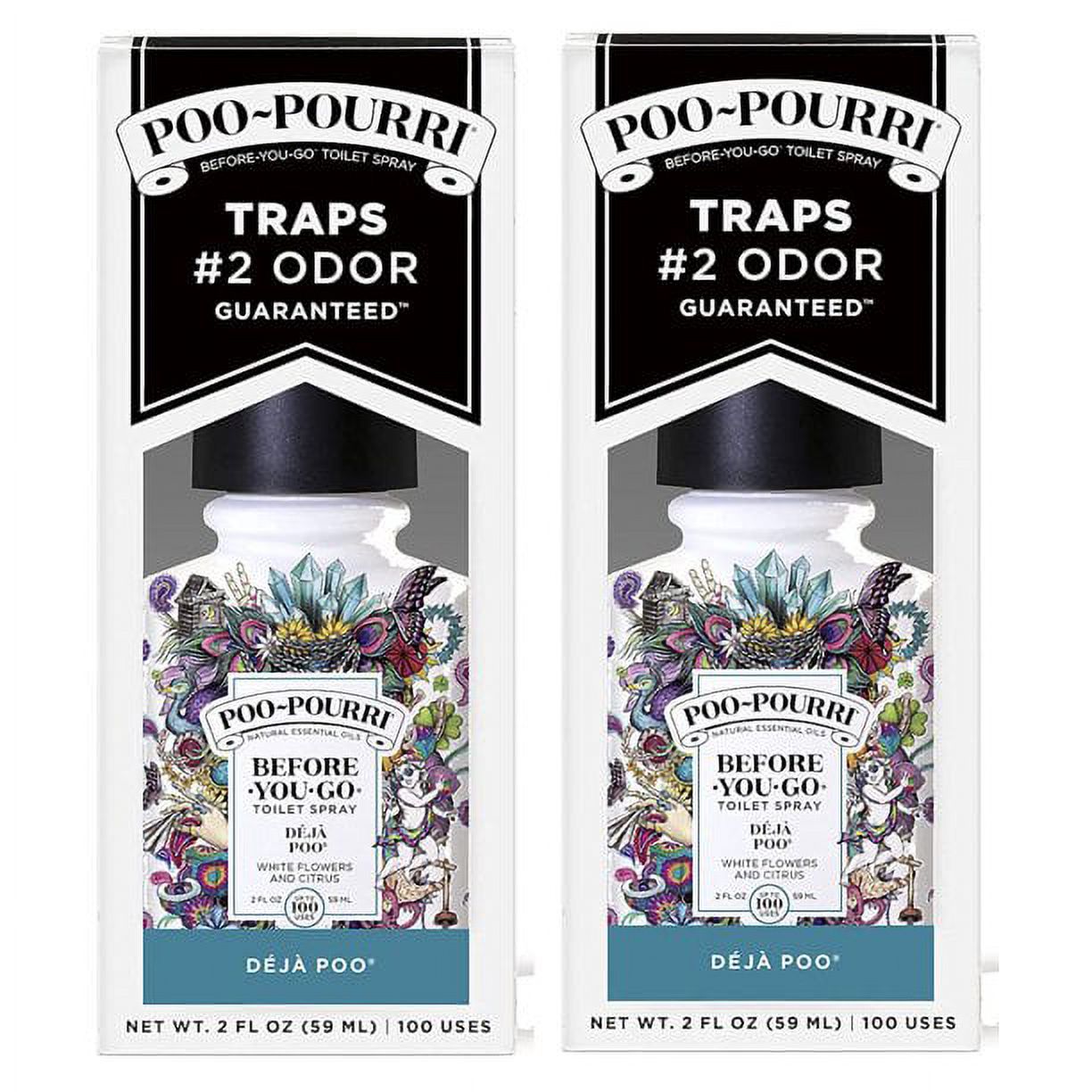 Poo Pourri Toilet Spray for Poop Deja Poo Before You Go Poop Spray 2