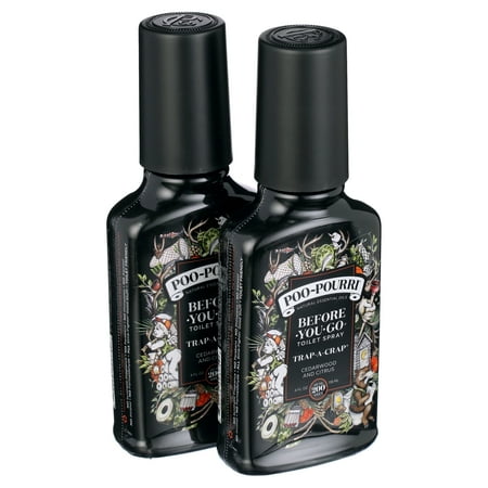 Poo Pourri Trap a Crap Before You Go Spray 4 oz - 2 Pack