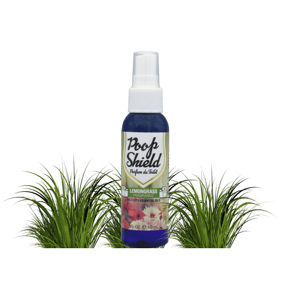 Poo Shield Toilet Spray 2 FL. OZ. Lemongrass Fragrance