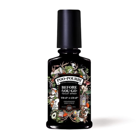 Poo-Pourri Trap a Crap 4 Oz. Deodorizer Spray SET-4OZ-TRAP-V1 Pack of 12