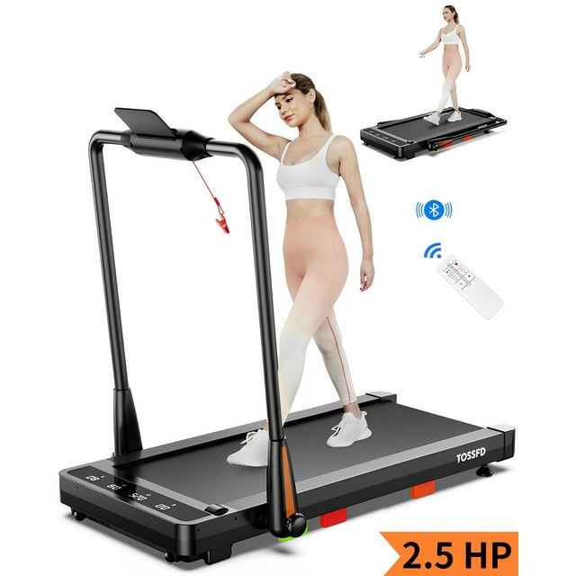 Pooboo Folding Under Desk Walking Jogging Machine BrushLess Running