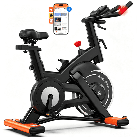 Pooboo 252 Cardio Workout Indoor Cycling Bike