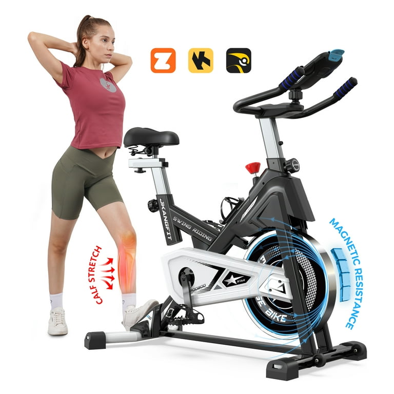 Kahomvis Indoor Adjustable Resistance Fitness Bike Spin Bike Heavy