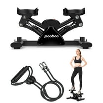 Stamina Mini Stepper with Monitor - Low Impact Black and Gray Stepper-  Great Design for at Home Workouts - Step Machines