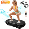 thumbnail image 1 of LNOW Vibration Plate Exercise Machine, Vibrating Muscle Toner for Fat Burning, Whole Body Workout Vibration Platform with Bluetooth & Massage Pedals for Home Fitness 400lbs, 1 of 13