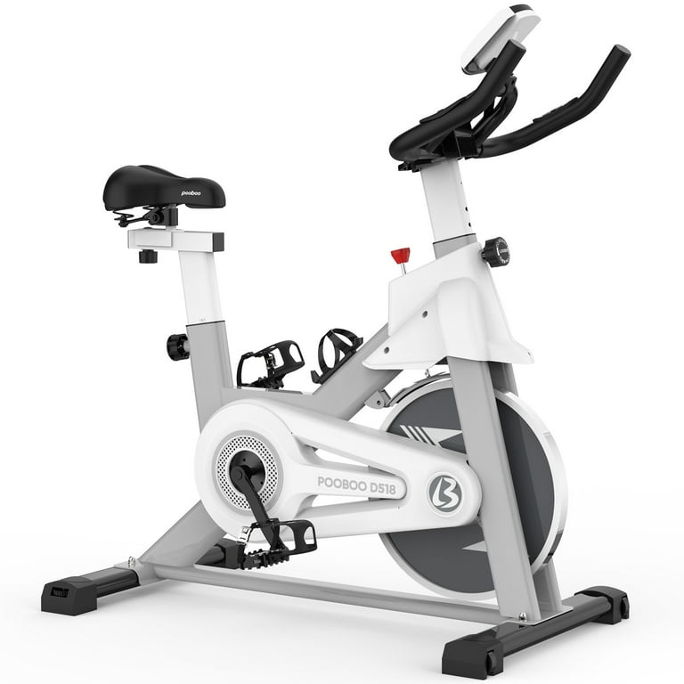 Pooboo Indoor Cycling Bike Magnetic Adjustable Stationary Exercise