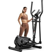 LNOW Magnetic Elliptical Exercise Machine, Elliptical Trainer Fitness Equipment for Home Gym Cardio Workout 250lb