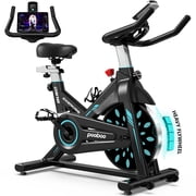 Pooboo Professional Indoor Cycling Bike Stationary Exercise Bikes Home Cardio Workout Bicycle Machine 350lb Flywheel Weight 40lbs