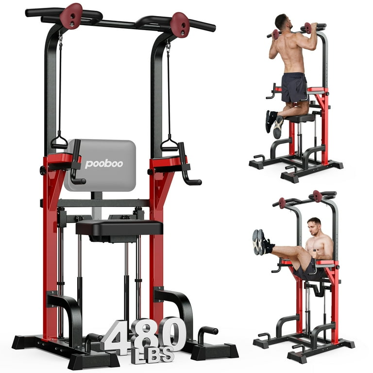 Pull Up Bar Fitness Gear Pro Power Tower Review HASIMAN Power
