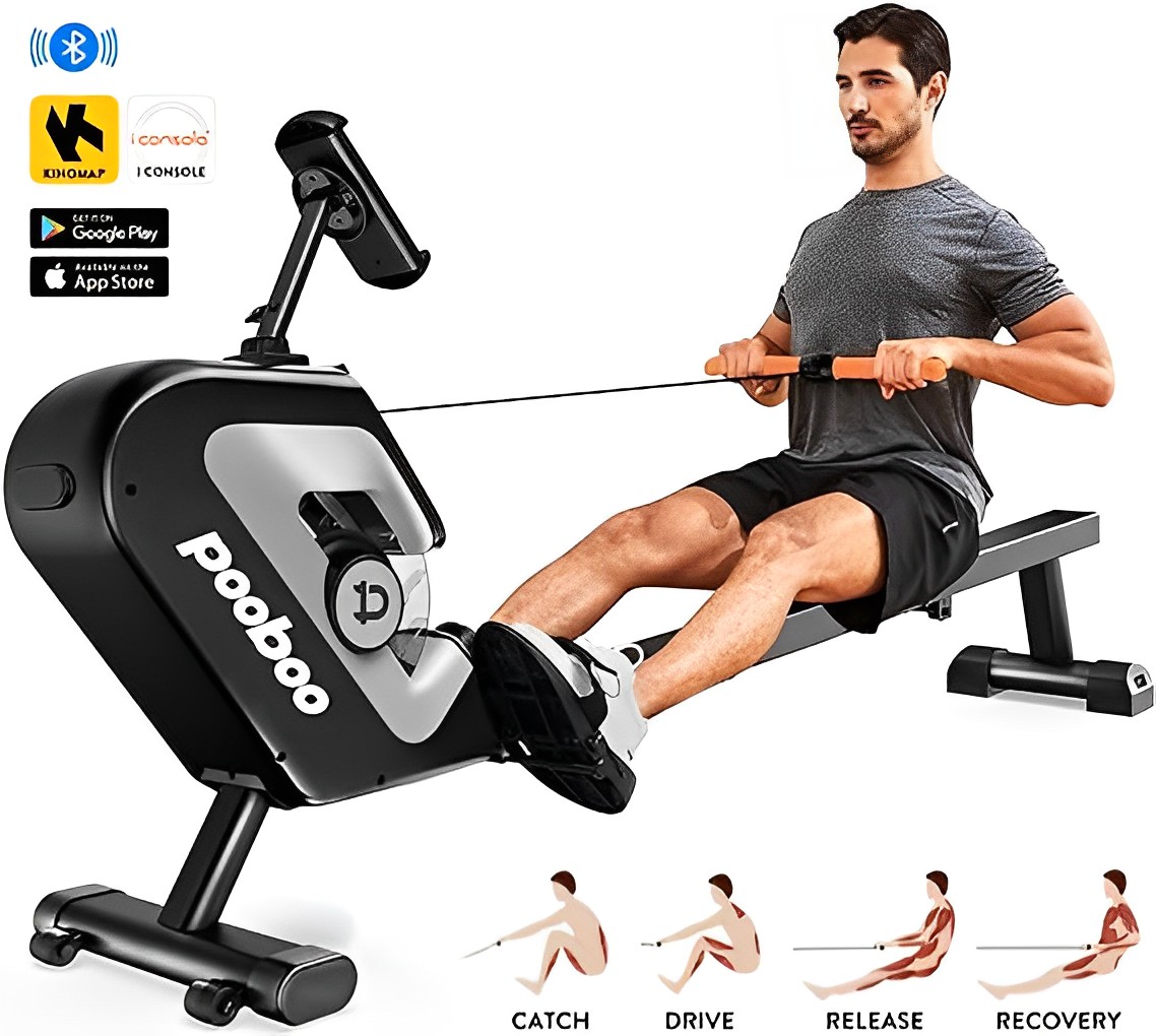 ProForm 440R Folding Rower with 8 Resistance Levels, 250 Lb. Weight
