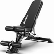 Pooboo Weight Bench for Full Body Workout Bench Press, 2800lbs Adjustable Weight Bench with 8 Positions Incline Decline Bench for Home Gym Fitness Strength Training