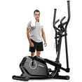thumbnail image 1 of Pooboo Silent Magnetic Elliptical Bike Stationary Exercise Machine for Home Gym Cardio Workout 250lb, 1 of 8