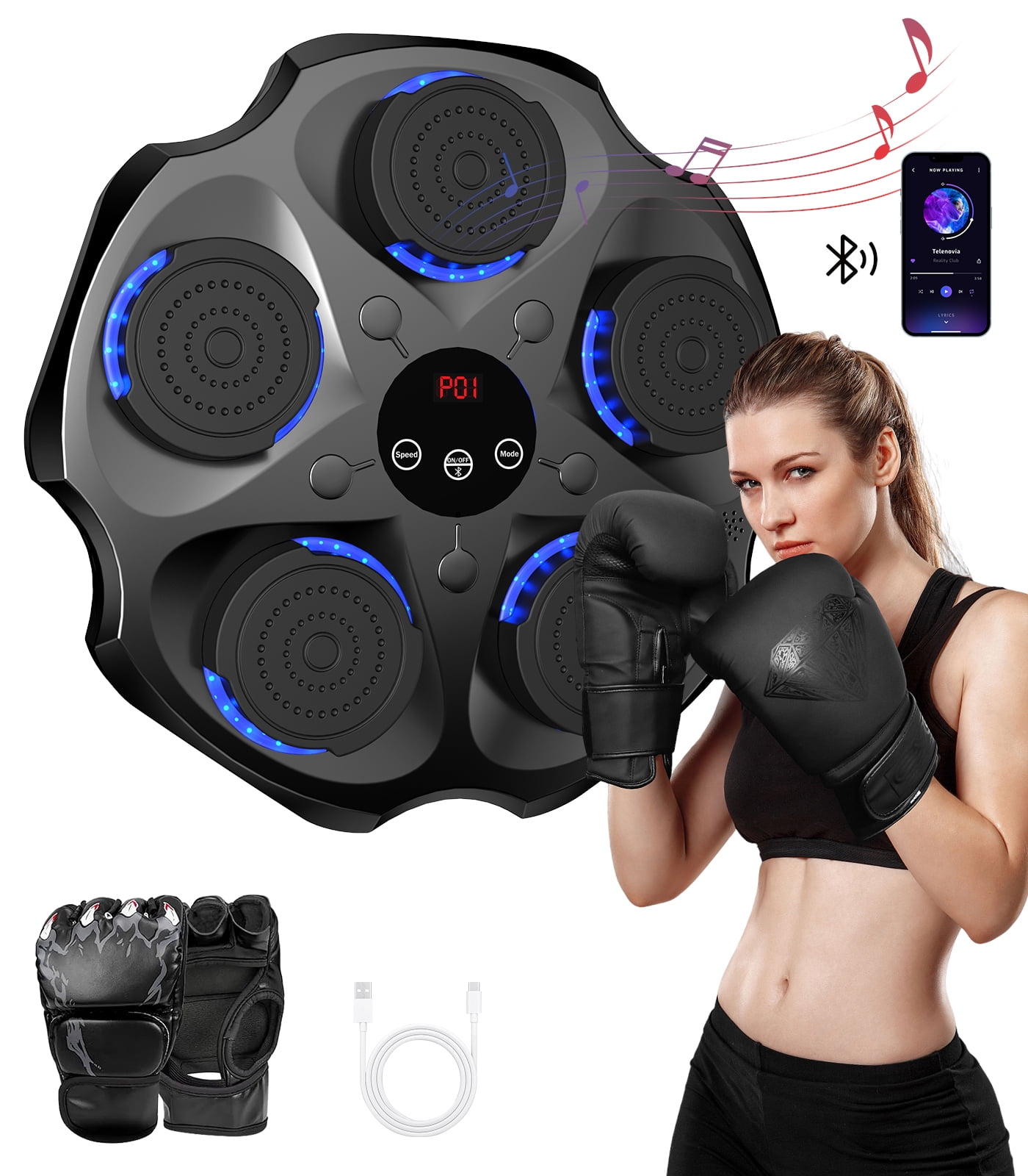 ウエイトトレーニング Boooo Pooboo 2 in 1 Desk Treadmill, 2.5HP Brushless Motor, Heavy