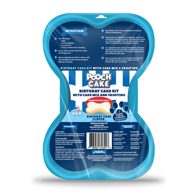 Dog cake mix walmart top