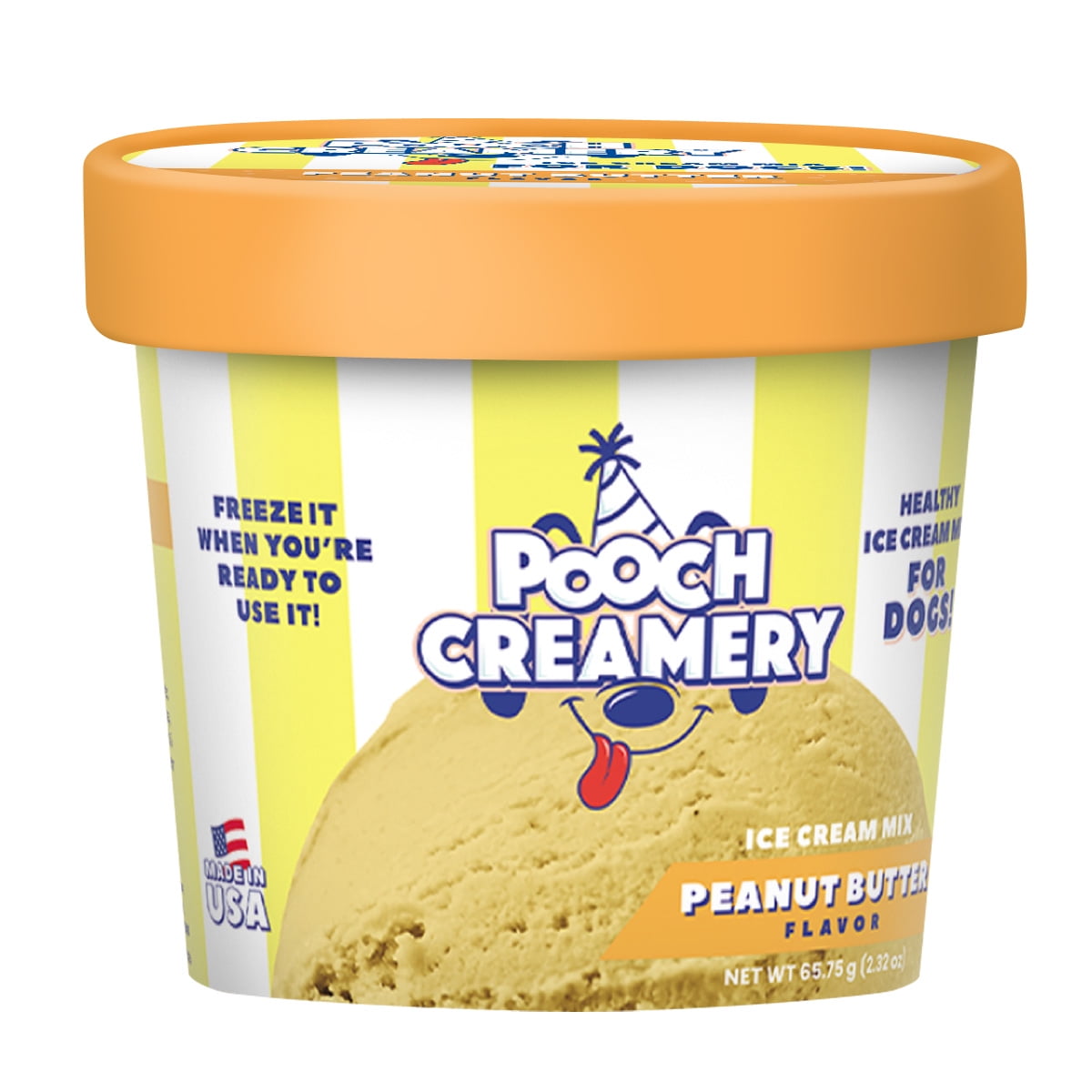 Pooch Creamery Ice Cream Mix for Dogs Peanut Butter Flavor