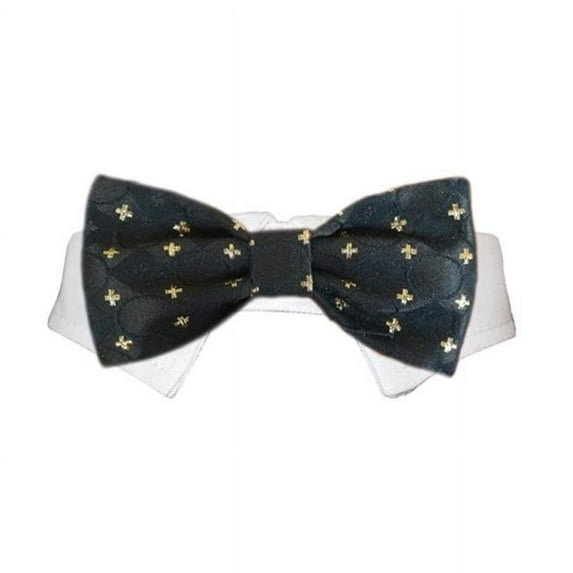 Pooch Outfitters Cameron Bow Tie - Black - Medium