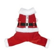 thumbnail image 1 of Pooch Outfitters  Dear Santa Jumper - Red - 2XS, 1 of 1