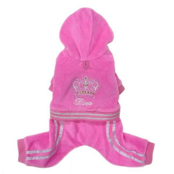 Pooch Outfitters PDJP2-XS Diva Jumper2, Pink - Extra Small