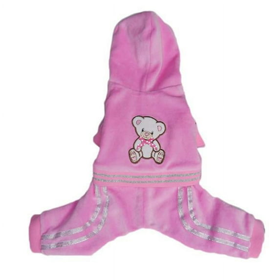 Pooch Outfitters PTPP-S Teddy Jumper, Pink - Small
