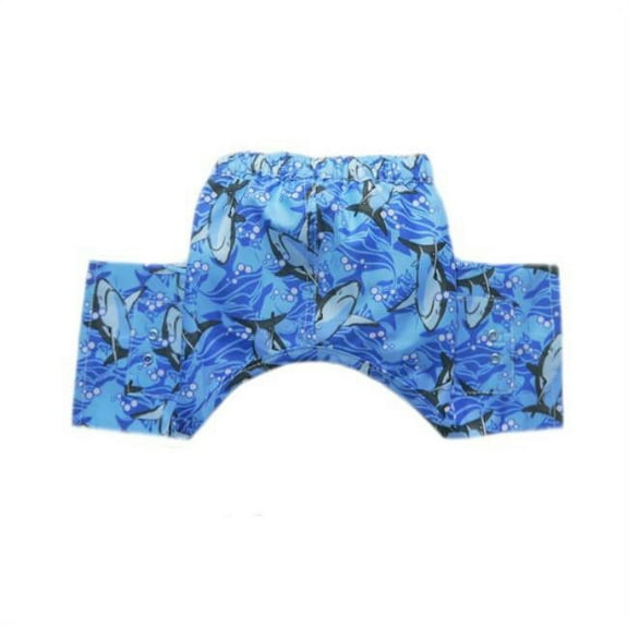 Pooch Outfitters Shark Dog Swim Trunk - XXS