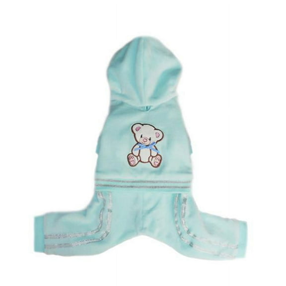 Pooch Outfitters Teddy Jumper - Blue - Medium