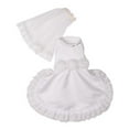thumbnail image 1 of Pooch Outfitters  Vera Wedding Dress - White - 2XS, 1 of 7
