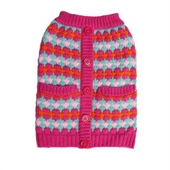 Pooch Outfitters  Zoe Sweater - Pink - Small