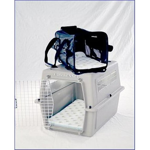 PoochPad PPVK400 18.5 x 30.5 Inch Ultra-Dry Transport System-Crate Pad - Fits Large Hard Shell Carriers