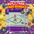 thumbnail image 1 of BUY 1 GET 1 FREE! PoochPads Disposable Dog Potty Pads Medium 18" x 28" 10-Pack Leak-Proof Training Pads, 1 of 5