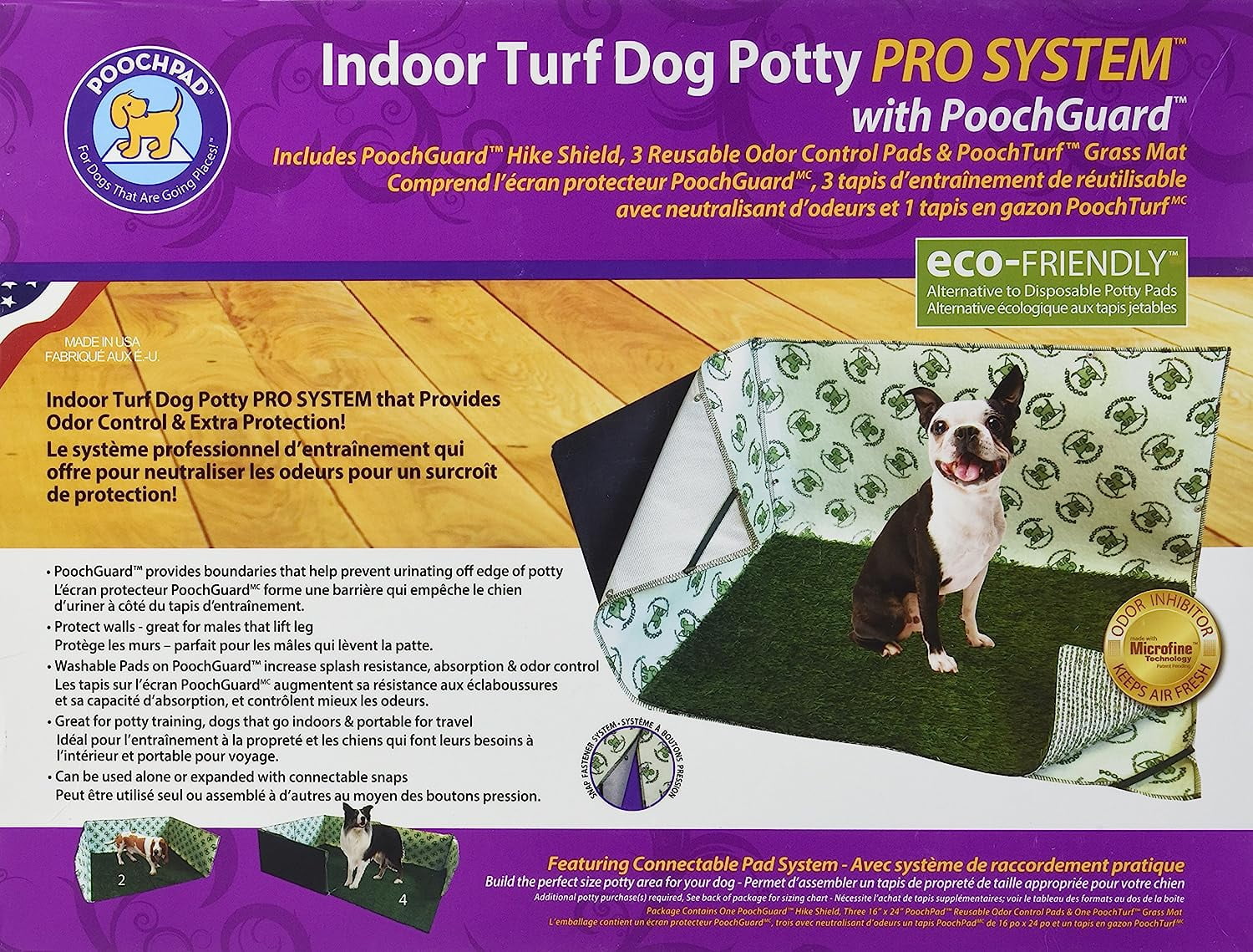 PoochPads PG16P24PSHS Indoor Turf Dog Potty PRO System Connectable Pad
