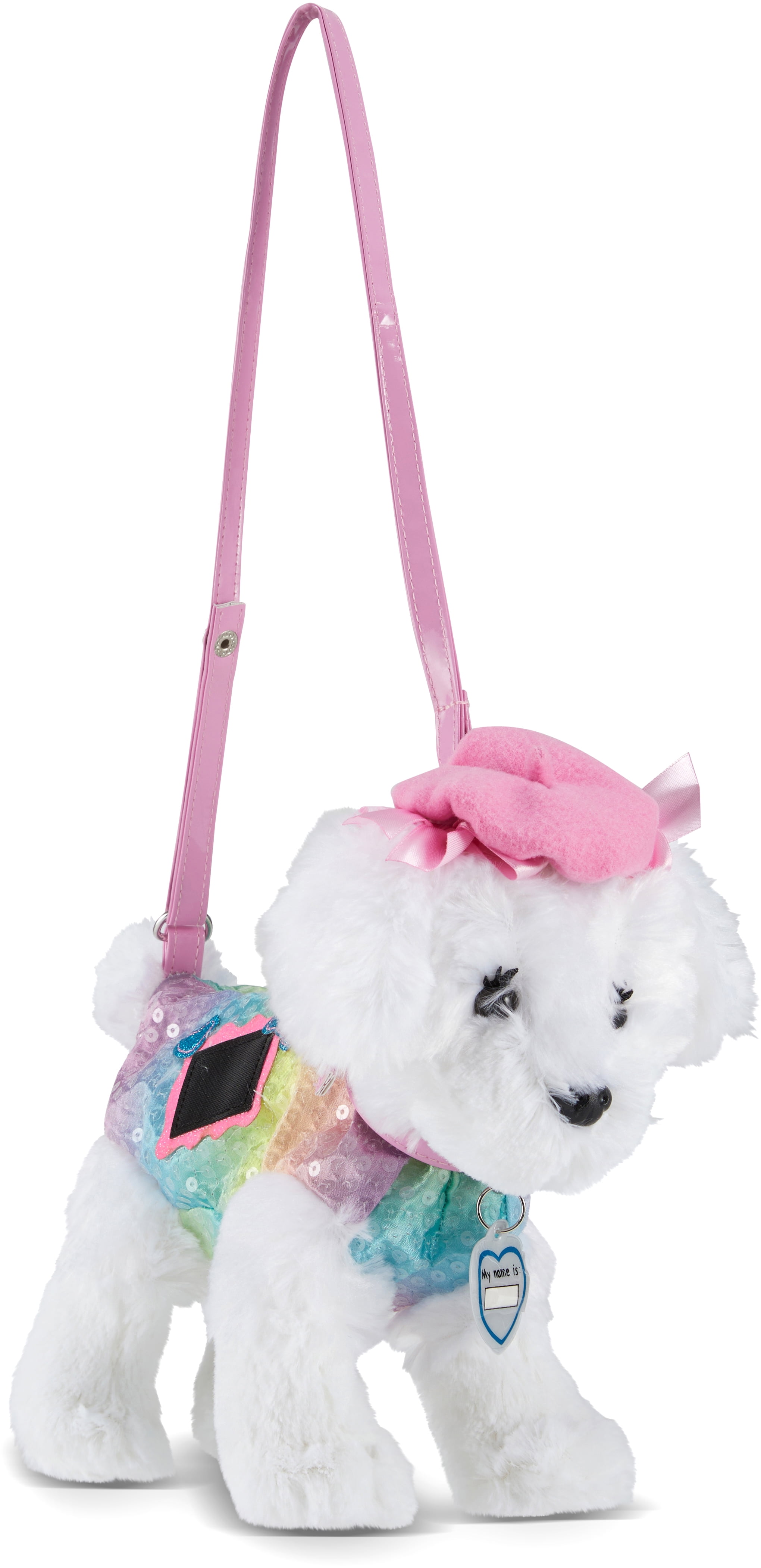 Poochie And Co Little Girl's Plush Animal Shaped Handbag
