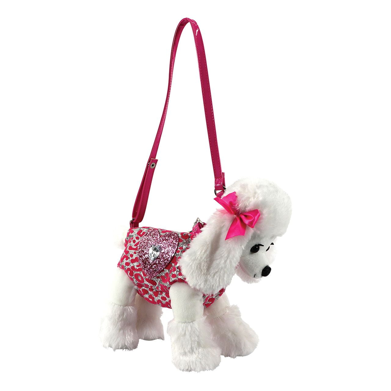 Gymboree Poodle Puppy Dog Purse Pink Handles MISSING RIGHT EAR Free  Shipping - Granith