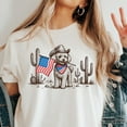 thumbnail image 1 of Poodle 4Th Of July Shirt, Patriotic Dog T-Shirt, Cowboy Dog Tee, American Flag Shirt, Summer Shirt, Western Tee, Dog Shirt Unisex S-5XL Hot Trending Shirt, Vintage Birthday Gift, 1 of 3