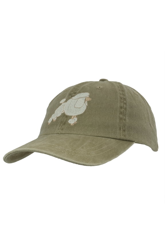 Poodle Adjustable Baseball Cap