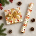 thumbnail image 1 of Poodle Christmas Wrapping Paper Rolls, Poodle Holiday Gift Wrapping Paper Merry Christmas, 1 of 7