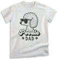 thumbnail image 1 of Poodle Dad T-shirt, Unisex Men's Shirt, Standard Poodle Owner, Best Dog Dad Gift, Heather Ash, X-Large, 1 of 6