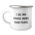thumbnail image 1 of Poodle Dog Camping Mug Funny Gifts from Friends for Poodle Dog Lovers Birthday Unique Gifts, 1 of 4