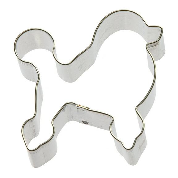 Poodle Dog Cookie Cutter 3 in